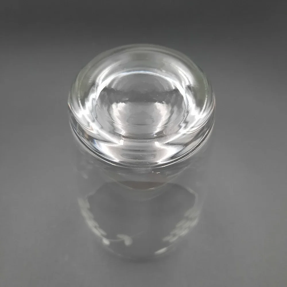 Vintage Etched Crystal Grape Tumbler – MCM Clear‎ Juice Glass w/ Vine Design